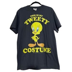This is my Tweety Costume Women's sz L 100% Cotton TShirt